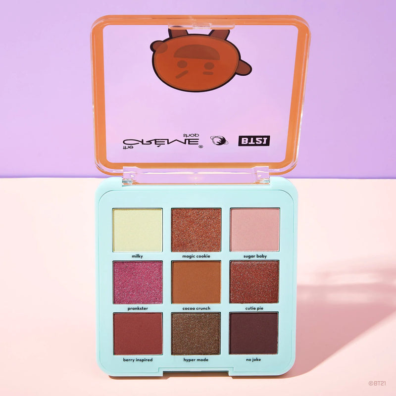 BT21 COCOA CRUNCH 9 SHADE PALETTE - (1PC)