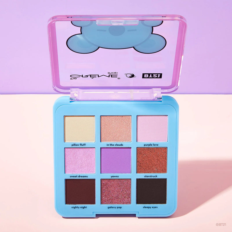 BT21 PURPLE LOVE 9 SHADE PALETTE - (1PC)